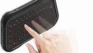 Mini Keyboard, Mini Full Size Backlit Wireless Keyboard with Touchpad, Pc Remote Touch Screen Keyboard for Android TV Box/Smart TV/PC/Windows/MacOS/Linux/X-Box/Smart TV Box, Gift for Kids Adults
