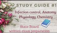 Infection Control|Anatomy| Chemistry Study Guide #1