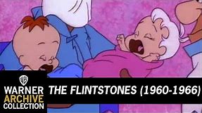 Pebbles and Bamm-Bamm become parents! | The Flintstones | Warner Archive