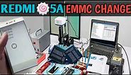 Redmi 5A Emmc Change 🔓Mi 5A Emmc Change without CPU🔓Redmi 5A Emmc Change with dual imei