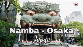Japan Osaka Namba City / From the bustling neighborhood to the peaceful shrine