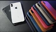 Apple iPhone X Leather Cases - All Colors (Again)