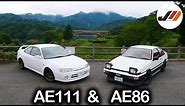 The best & last factory 4A-GE car. Toyota Levin AE111 & AE86 History and Review | JDM Masters