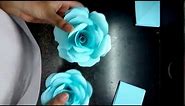 DIY How to make realistic and easy paper roses (complete tutorial)