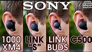 Which Sony Earbuds Are Best? || LinkBuds S vs. WF-1000XM4 vs. LinkBuds vs. WF-C500