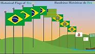 Historical Flags of Brazil / Bandeiras Históricas do Brasil