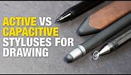 Active vs Capacitive Styluses for Drawing