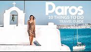 PAROS Travel Guide | Top 10 things to do on the popular Greek getaway island | 4K