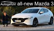 All-new Mazda3 FULL REVIEW hatch vs sedan comparison Mazda 3 2020 - Autogefühl