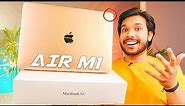 I Bought Apple Macbook Air M1 Gold - UNBOXING