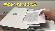 HP Deskjet 4155e Printer : How to Use the Scanner