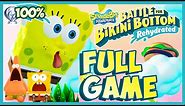 SpongeBob Battle for Bikini Bottom Rehydrated FULL GAME 100% Longplay (PS4) [Platinum Walkthrough]