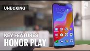 Huawei Honor Play Unboxing & Key Features