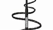 MAYBELLINE Tattoo Studio Automatic Gel Pencil Waterproof Eyeliner, Blendable, Smudge Resistant, Matte Eyeliner For Up To 36HR Wear, Pitch Black (Smokey Black), Packaging May Vary