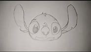 How To Draw Stitch With Pencil || Stitch And Lilo Drawing || Pencil Drawing