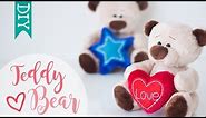 🐻 Teddy Bear DIY | how to make a stuffed bear | cute plushies DIY