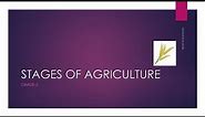 Stages of agriculture- Grade 5 CBSE students