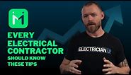 Electrical Contractors: Things You Need to Know