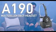 Das Snom A190 DECT Headset - Unboxing