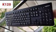 Logitech K120 Keyboard Review With Unboxing | K120 | Logitech