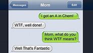 The 36 funniest text ever sent from parents to their kids. I couldn't help laughing at #9!