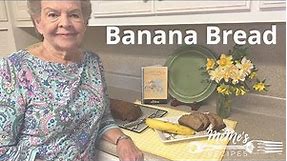 MeMe's Recipes | Banana Bread