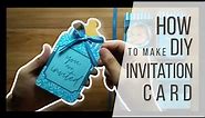 DIY Invitation Card - Christening/Baptism | pencilpiece
