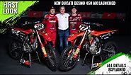 2024 Ducati Desmo450 MX Launched With New Livery - First Look
