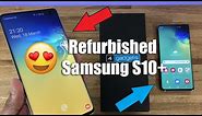 Refurbished Samsung S10+ Unboxing and Review from 4gadgets