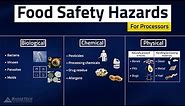 HACCP Food Safety Hazards