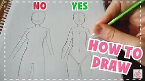 ☆ HOW TO DRAW || Female Body Tutorial ☆