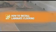 How to Install Laminate Flooring | The Home Depot Canada