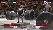 Axle Deadlift RECORD at Europe's Strongest Man 2021