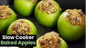 Slow Cooker Baked Apples