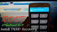 Samsung Galaxy S5 G900F Root Android 6.0 Marshmallow & install Twrp Recovery