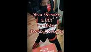 DIY Fortnite IKONIK Costume
