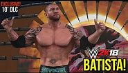 WWE 2K18 Exclusive: BATISTA OFFICIAL ENTRANCE! (WrestleMania 33 Arena!)