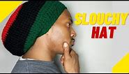 Quick crochet slouchy beanie - How to crochet a slouchy hat for man