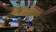 Sonic Adventure 2 Battle Co-op Story mode Gamecube 2 player Netplay 60fps