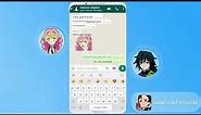 Anime WAStickerApps - Anime Chat Meme Stickers