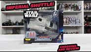 Imperial Shuttle Micro Galaxy Squadron Unboxing and Review from Jazwares.