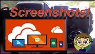 Using the Screenshot Tool in Word, PowerPoint and Excel