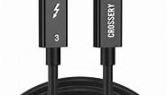Apple Thunderbolt 3 Cable for Mac 1m Length Supports 100W Charging, 40Gbps Data Transfer USB C,for Type-C Mac iMac MacBooks Pro Dell iPad Air 4 iPad Pro 2020 Pixel Hub Docking