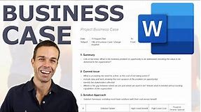 How to Make a Business Case in Word