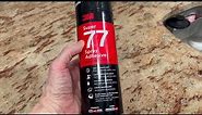 3M Super 77 Multipurpose Permanent Spray Adhesive Glue - HONEST Review