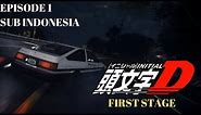 INITIAL D EPISODE 1 SUBTITLE INDONESIA || FIRST STAGE AE86 AKINA