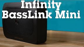 Infinity BassLink Mini compact powered subwoofer | Crutchfield