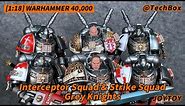 Joytoy Warhammer 40K, Grey Knights Interceptor Squad & Strike Squad, 1/18 scale action figure