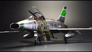 F-100F Super Sabre - Italeri + Trumpeter 1/72 - Aircraft Model