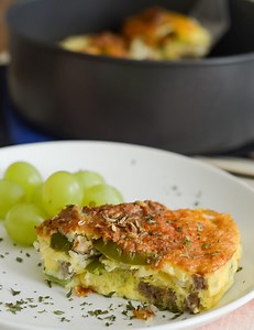 Air Fryer Low-Carb Breakfast Casserole - Air Fryer Fanatics